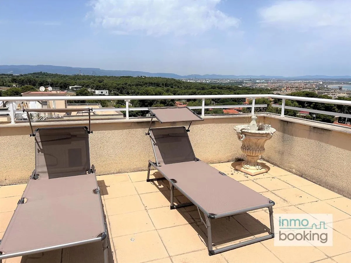 公寓 Atico Green , Con Piscina , Barbacoa Y Parking 萨洛 西班牙